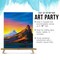 20" Natural Wood Tabletop Easel (2 Pack) - Adjustable A-Frame Canvas Stand for Painting Party & Signs - Table Top Easel for Painting, Canvas Holder, Crafts, Photos, Pictures